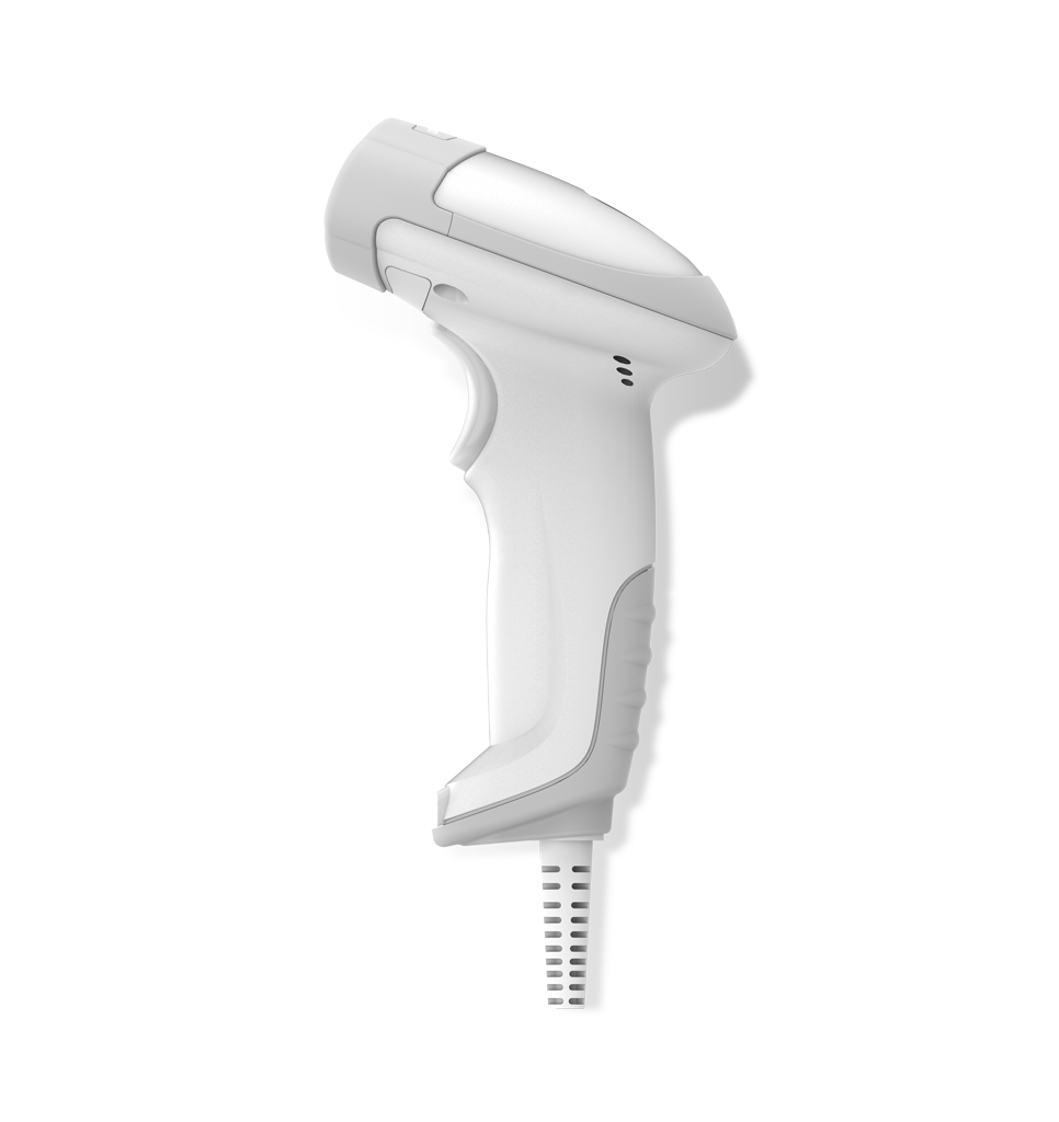 Side view HR32 Marlin Corded HC handheld scanner