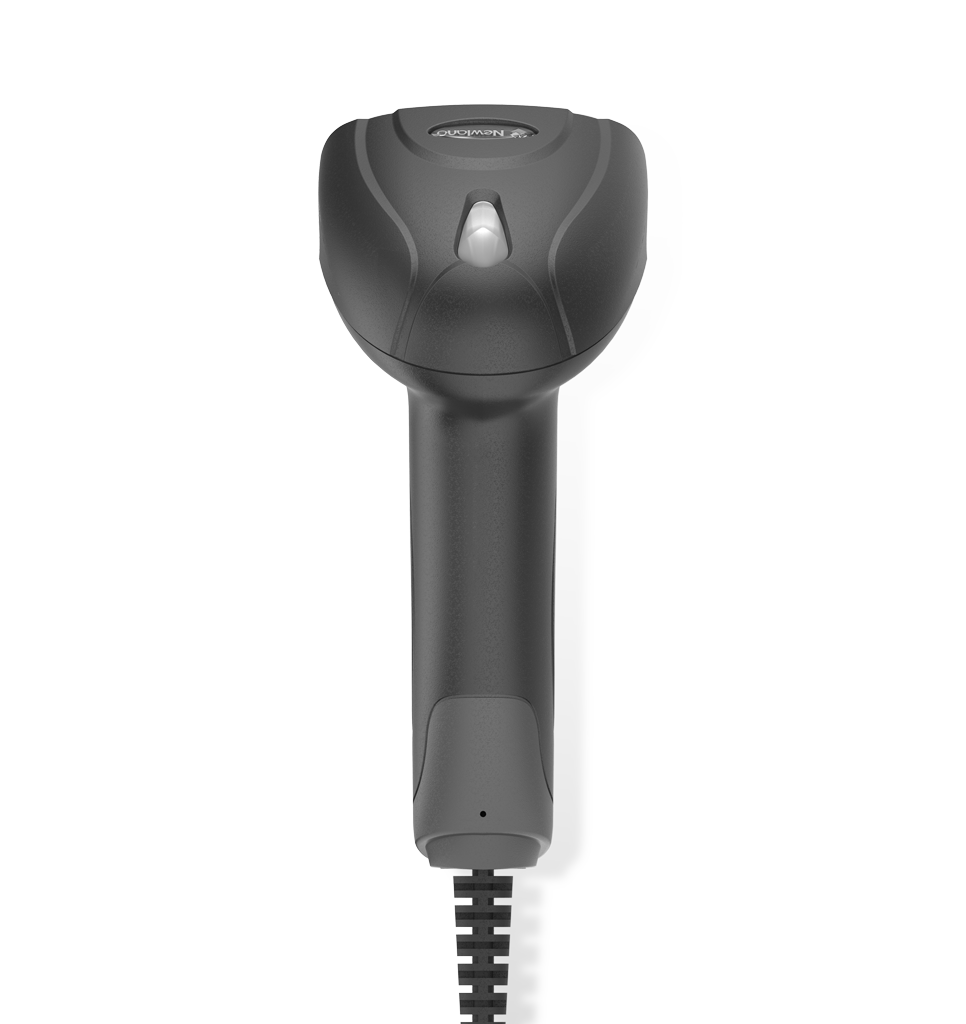 Back view HR20 Panga Corded handheld scanner