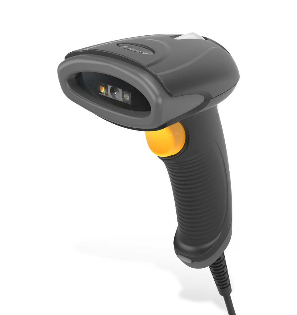 Perspective view HR20 Panga Corded handheld scanner