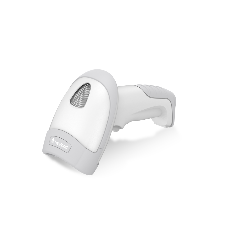 Perspective side view HR32 Marlin Bluetooth HC handheld scanner