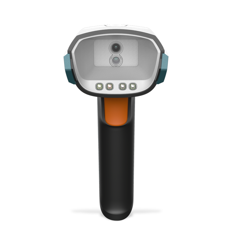 Front view NVH220 Lophius Bluetooth industrial handheld scanner