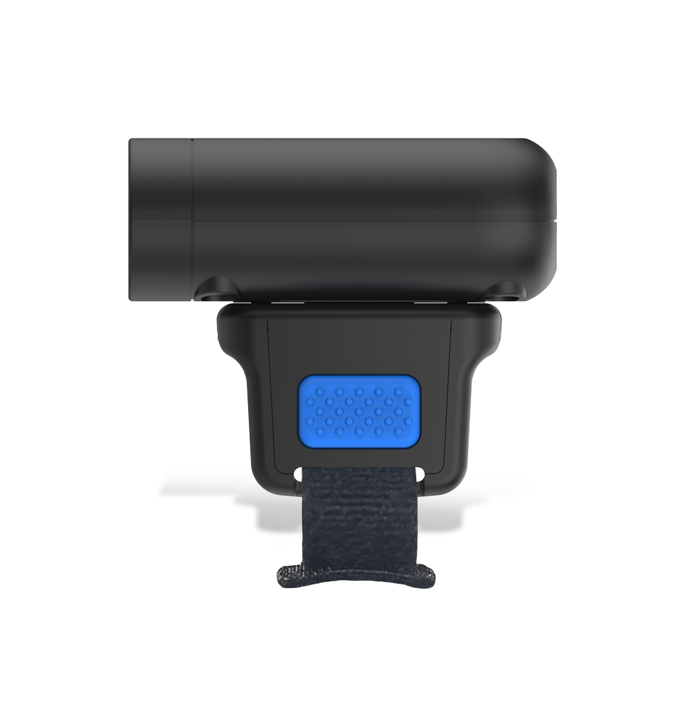 Side view WD4 Ring Scanner Nwear range with trigger