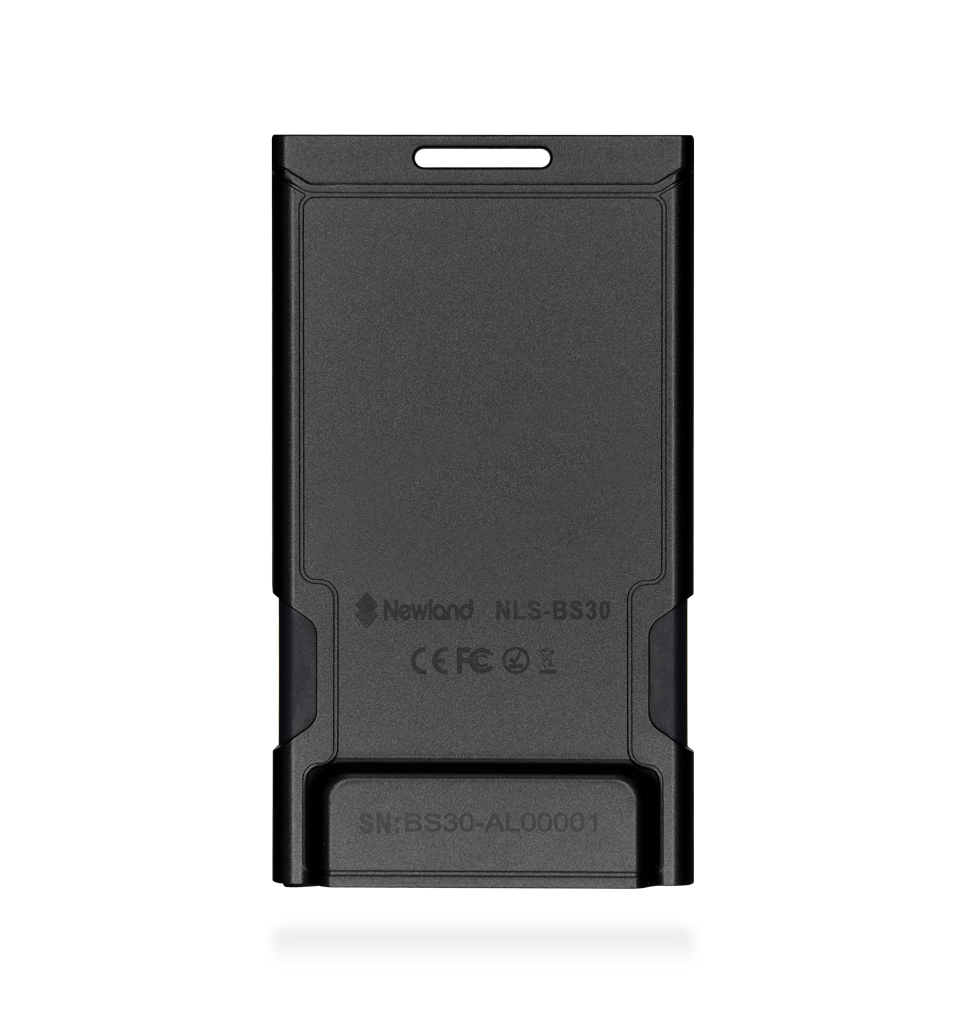Bottom view WD3 Badge Scanner Nwear range