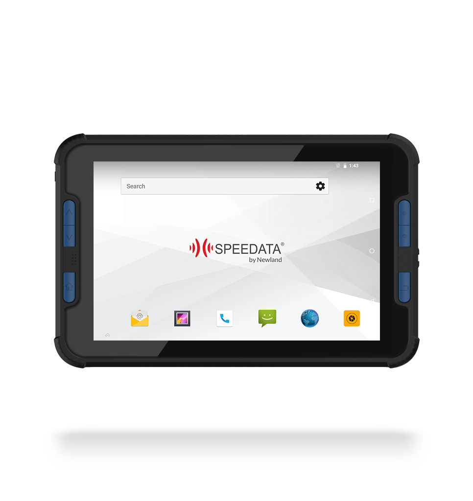 Front view SD80 Libra touch panel computer