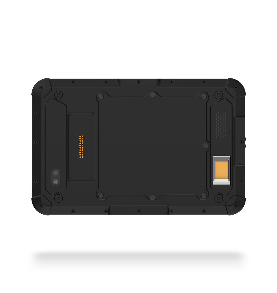 Back view SD80 Libra touch panel computer