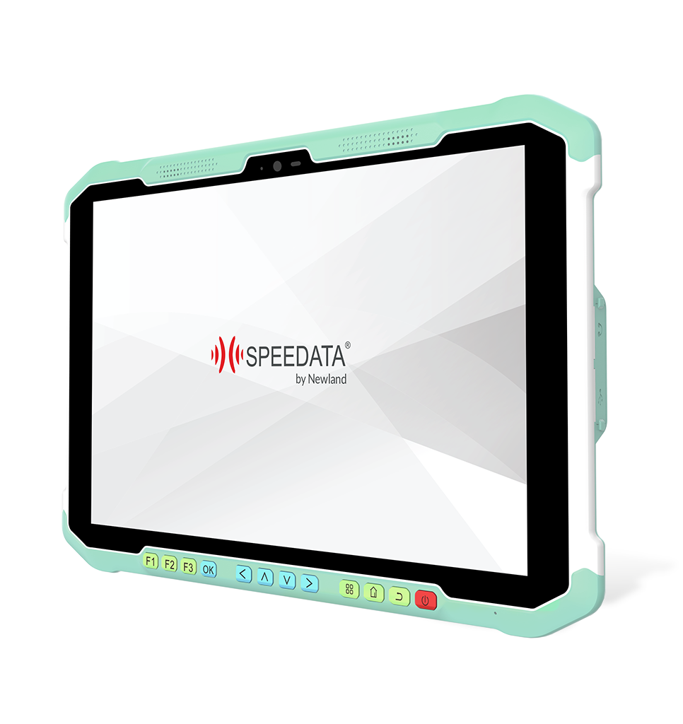 Perspective view SD100 Orion II MD touch panel computer