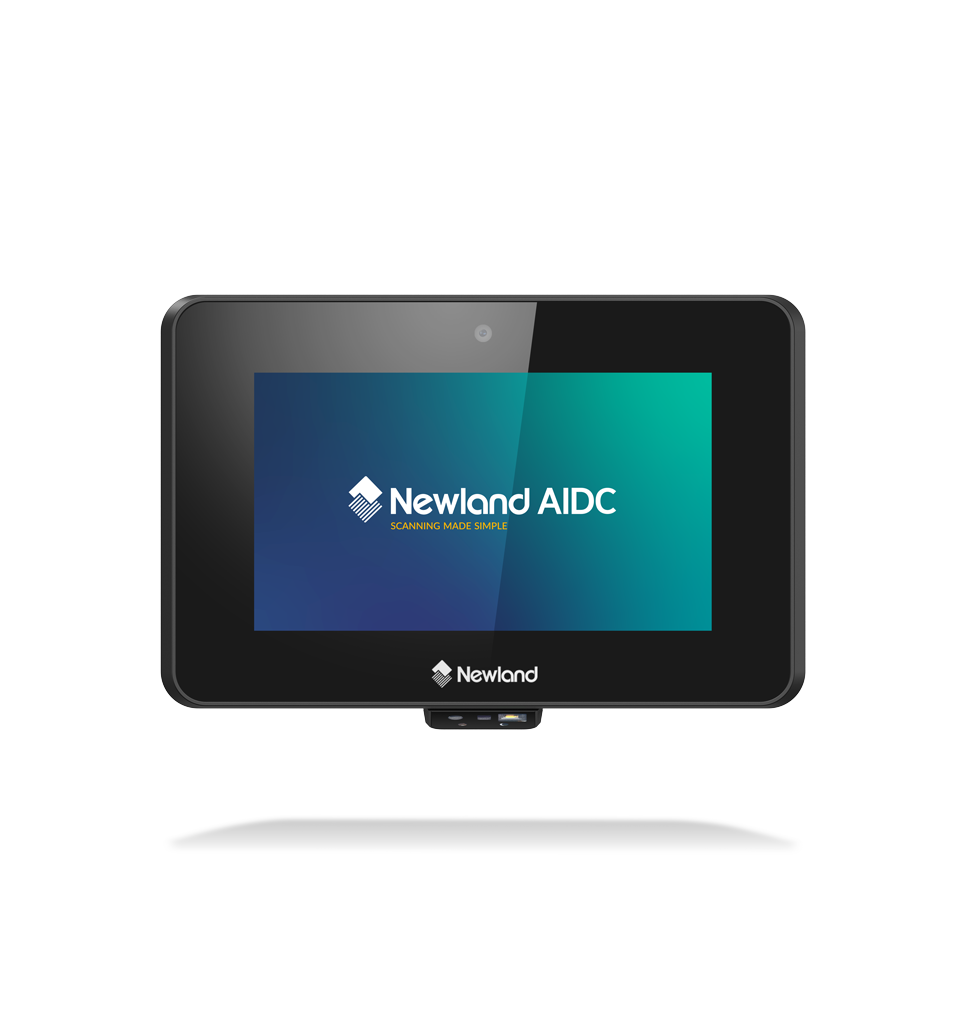 Front view NQuire 500 Skate II touch panel computer