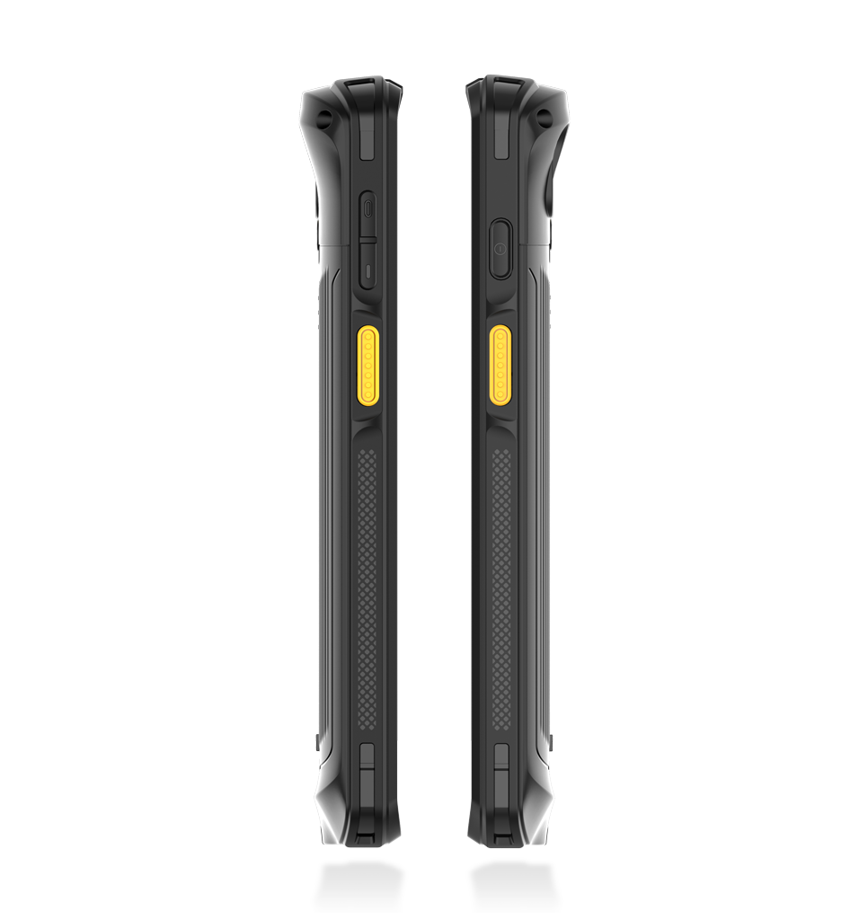 Side views MT93 Megattera Pro Straight Shooter mobile computer