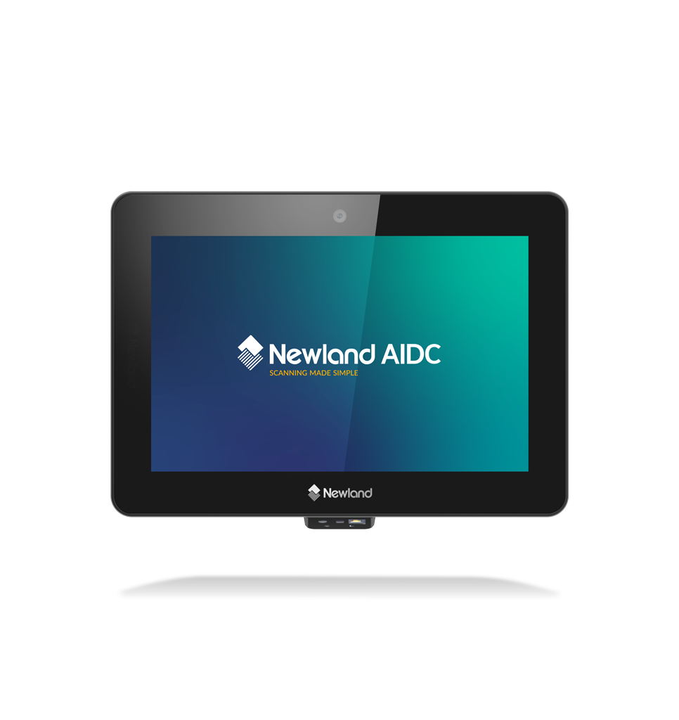 Front view NQuire 750 Stingray II touch panel computer