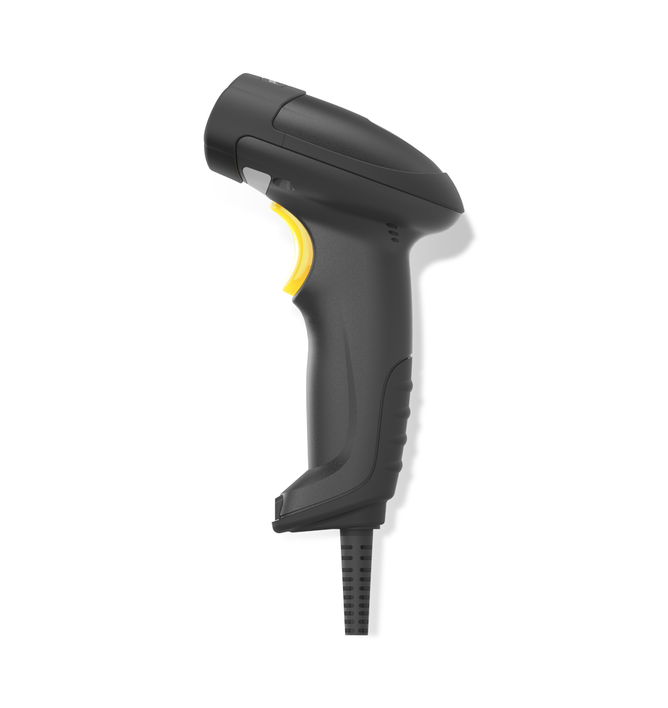 Side view HR15 Wahoo Corded handheld scanner