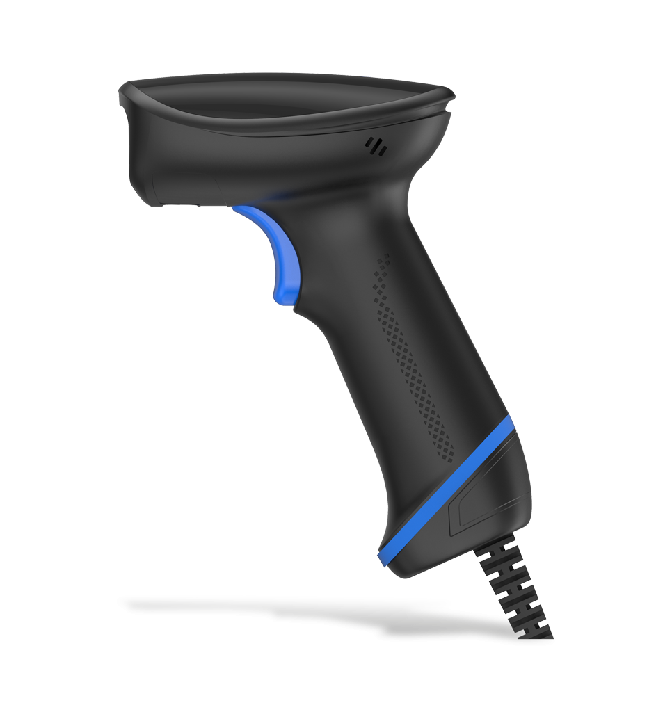 Side view HR23 Dorada Corded handheld scanner