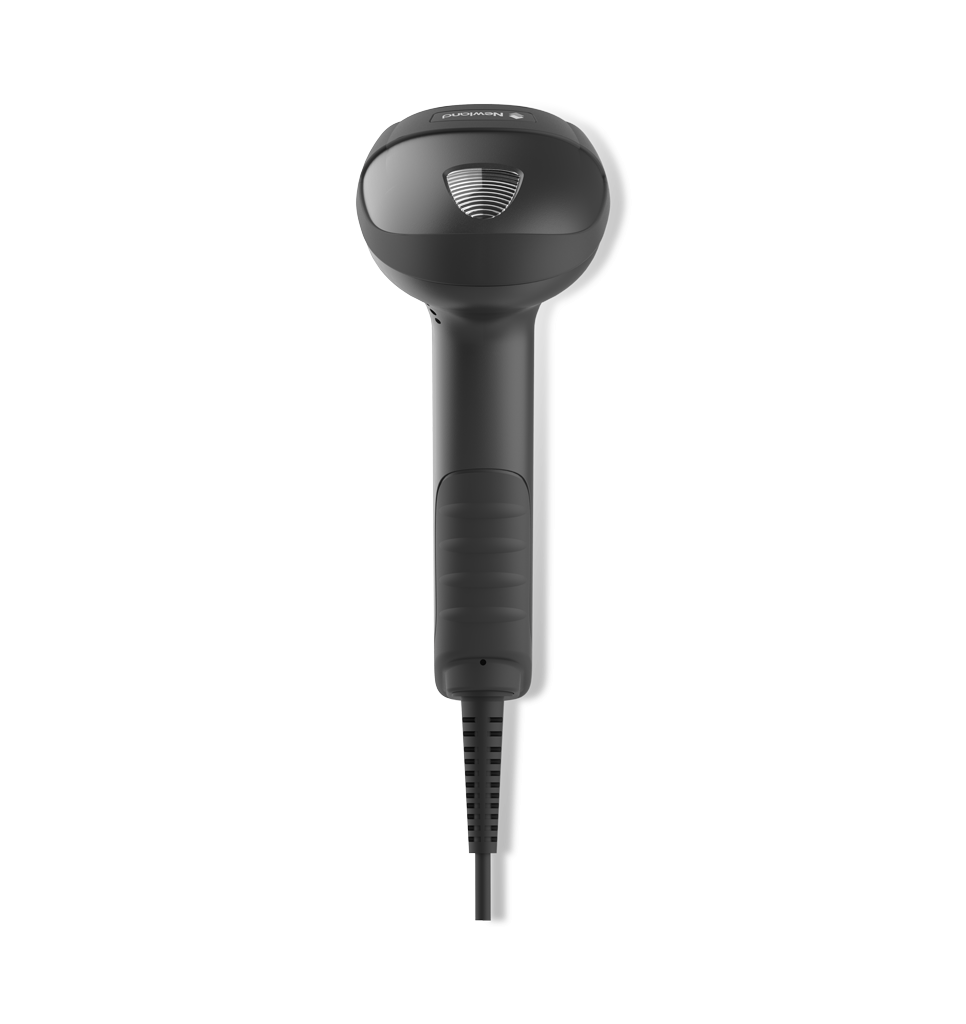 Back view HR15 Wahoo Corded handheld scanner