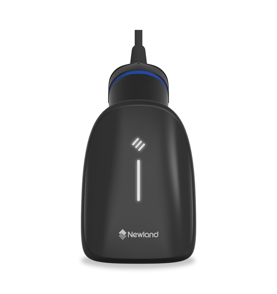 Top view HR23 Dorada Corded handheld scanner