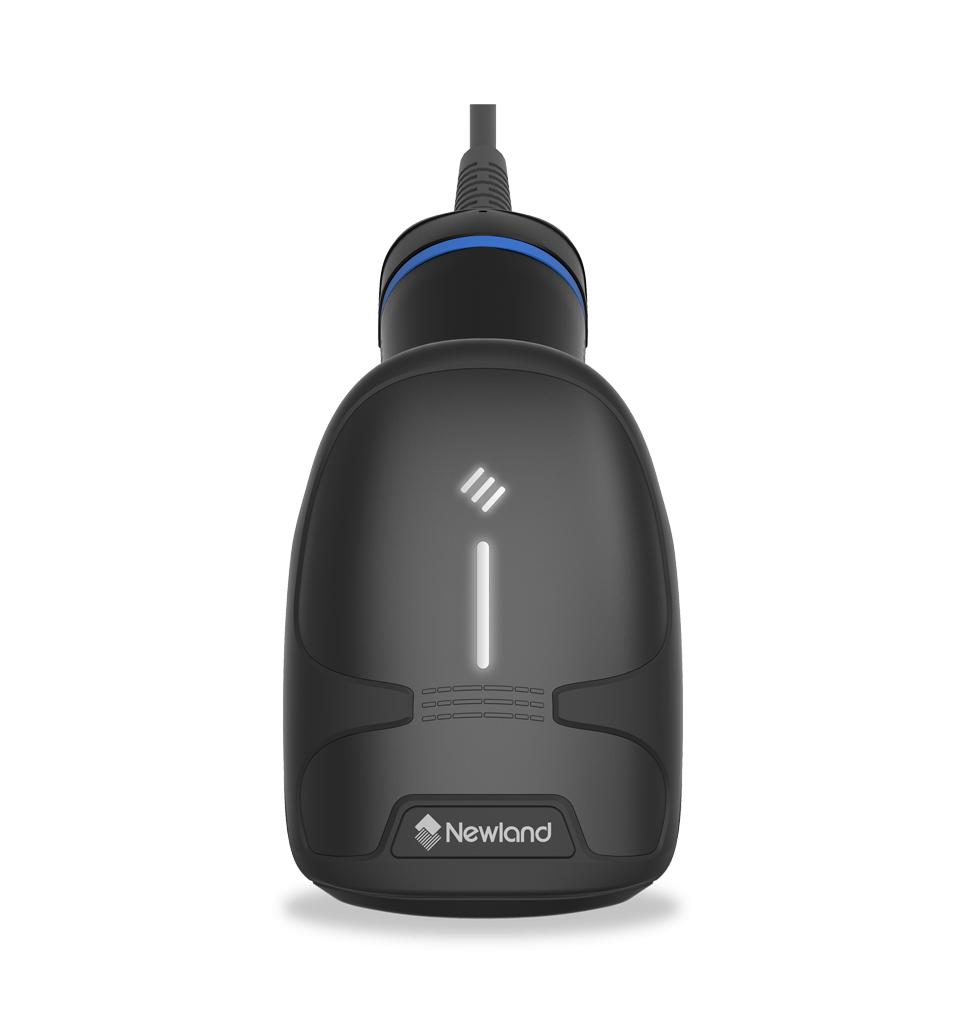 Top view HR33 Marlin Corded handheld scanner