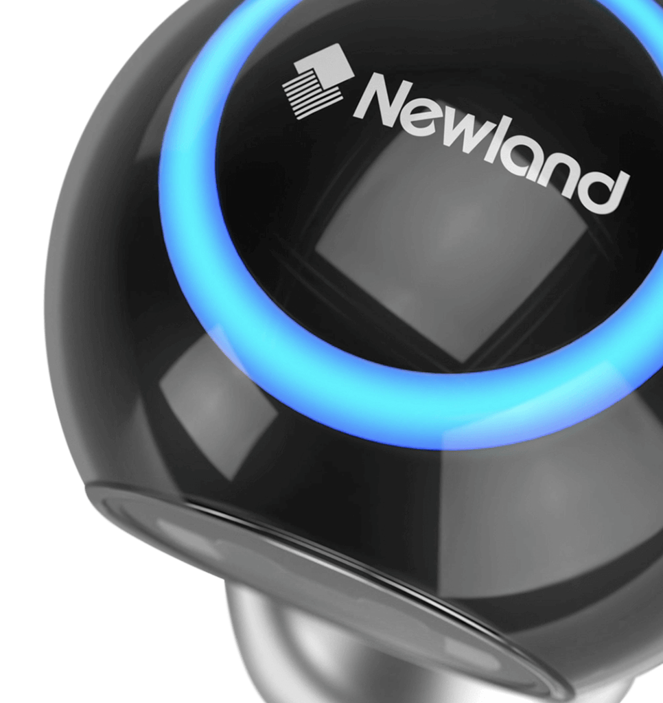 Top view illuminated magnetic socket FR50 Pearl presentation scanner