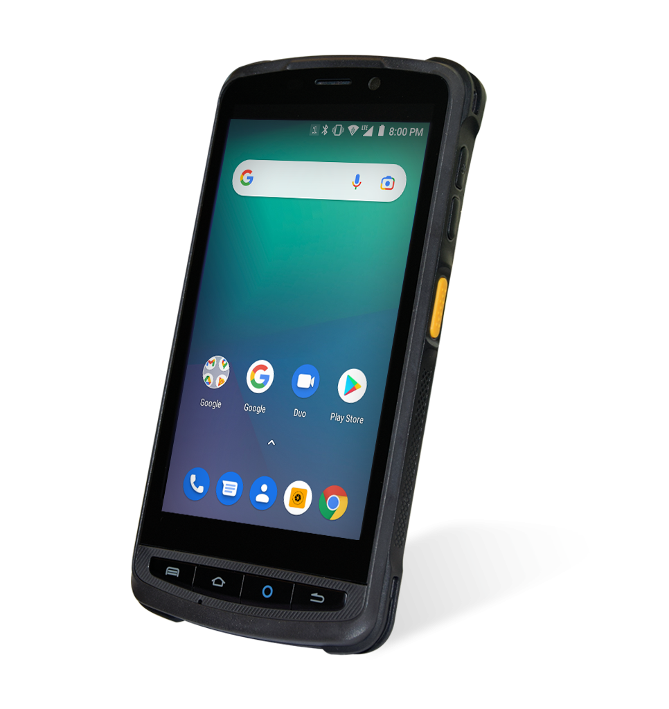 Perspective view MT90 Orca II mobile computer