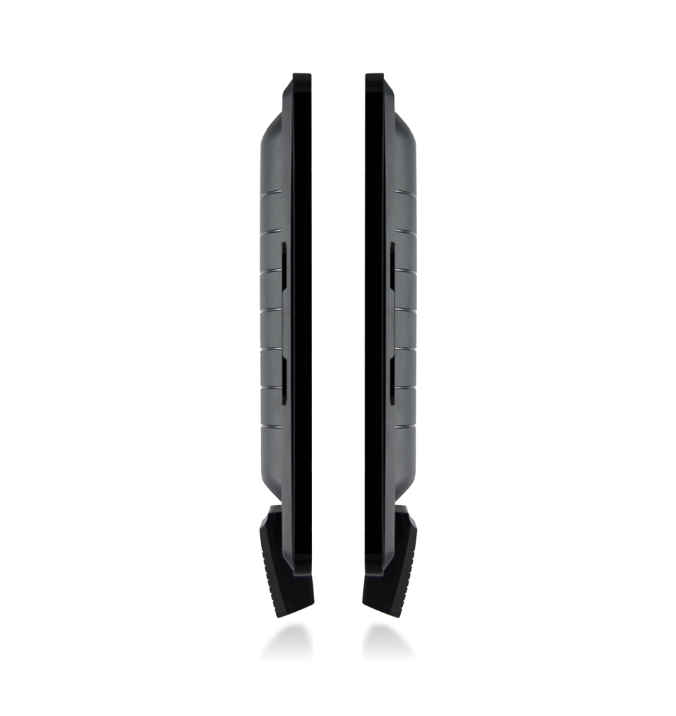 Side views NQuire 1500 Mobula touch panel computer