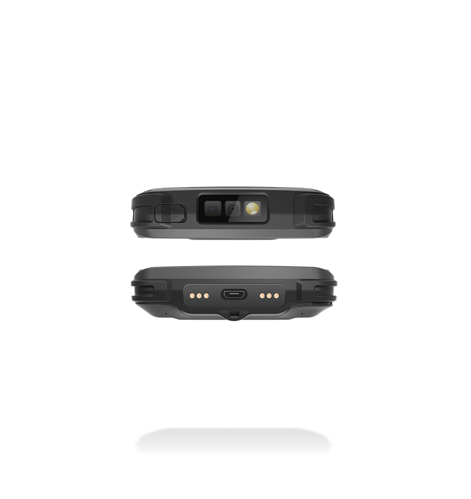 Top and bottom views MT90 Orca Pro II mobile computer