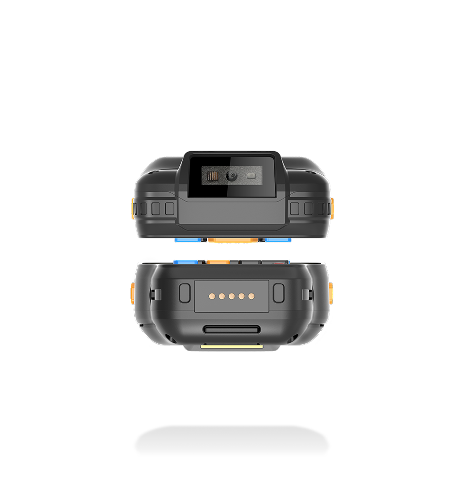 Top and bottom views N7 Cachalot Pro II mobile computer