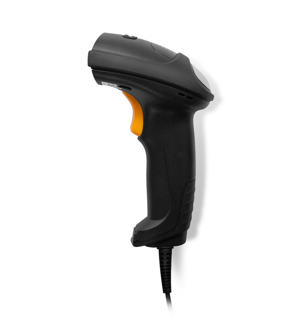 Side view HR52 Bonito DUO handheld scanner