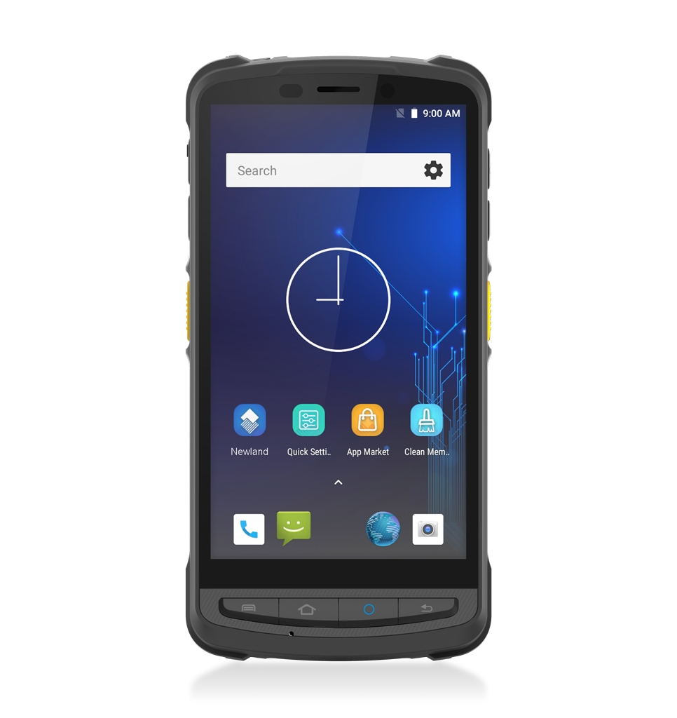 Front view MT90 Orca III mobile computer