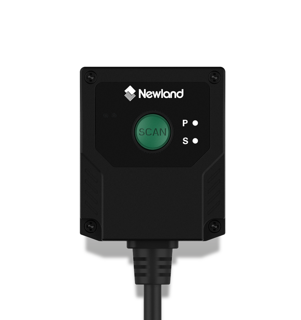 Top view FM431 Barracuda Pro fixed-mount scanner 