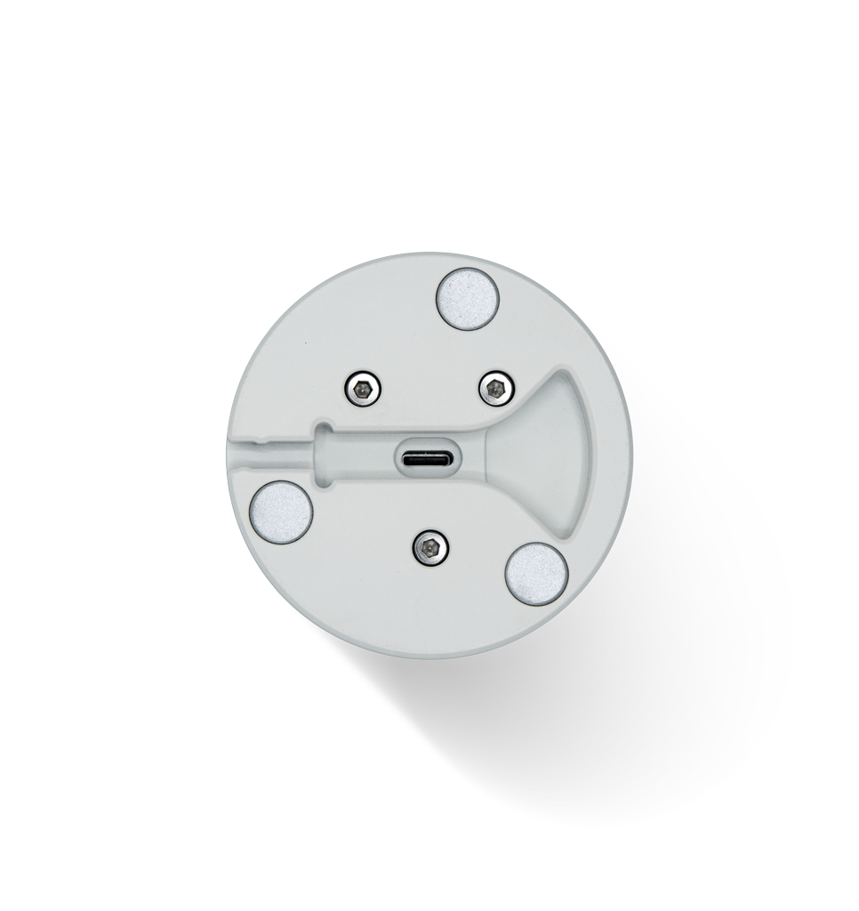 Bottom view NVF260 presentation scanner