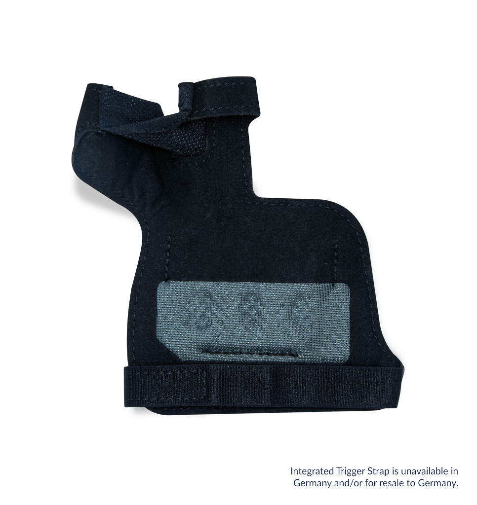Back view Integrated Trigger Strap Nwear Accessory for WD2 Wearable Scanner. Integrated Trigger Strap is not available in Germany and/or for resale to Germany.