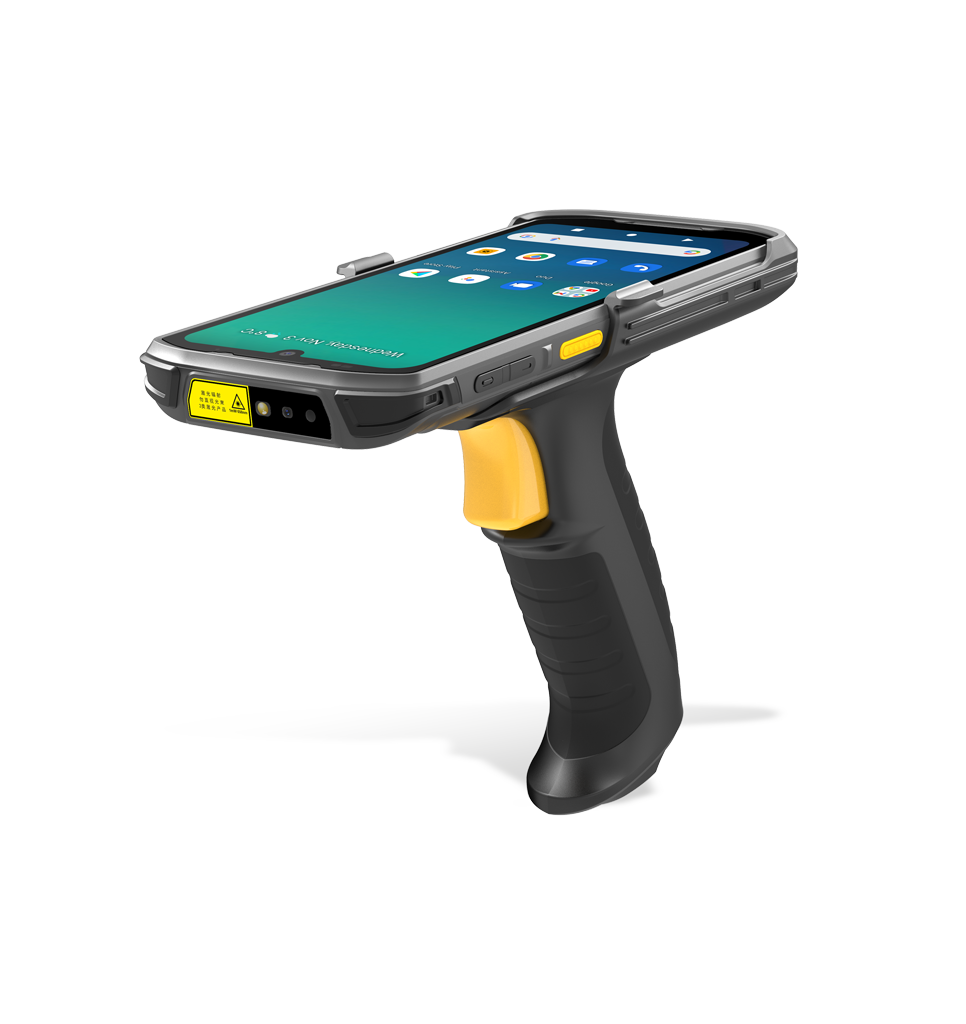 Pistol Grip NLS-MPG95-01 with MT95 Kambur Pro mobile computer