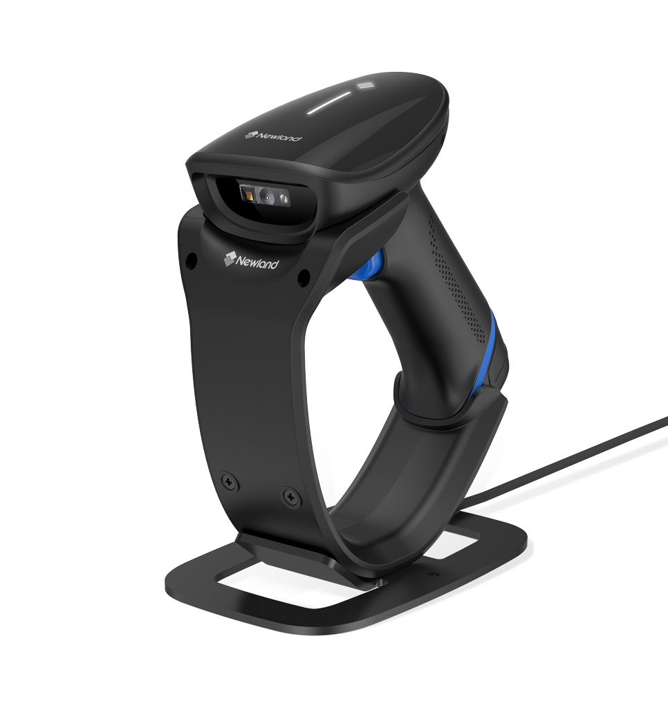 Smart Adjustable Stand NLS-STD23-33-SA with HR23 Dorada BT handheld scanner