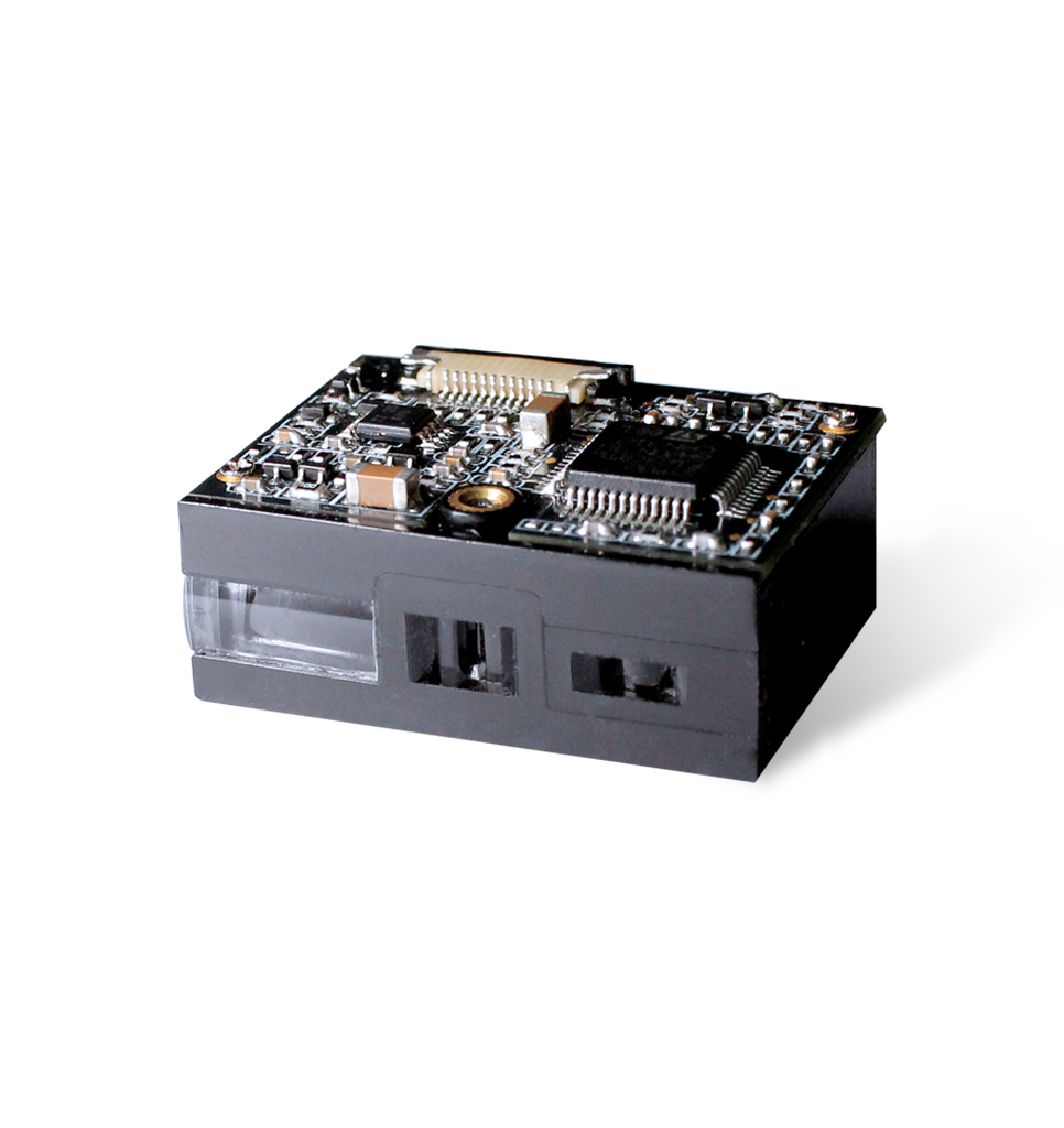 Perspective view EM1365-LD scan engine