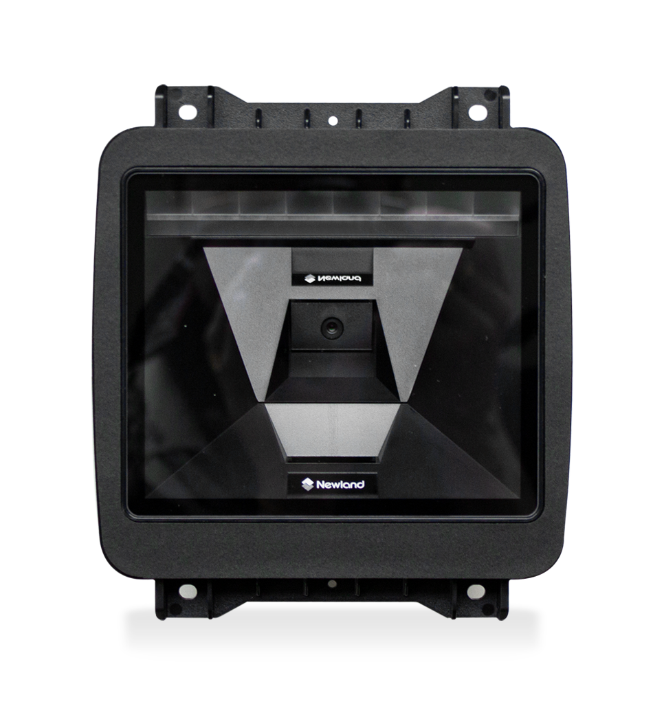 Front view FM80 Salmon fixed-mount scanner