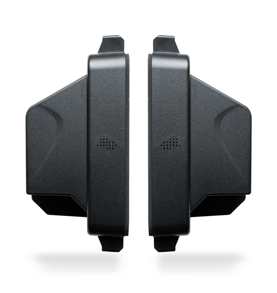 Side views FM80 Salmon fixed-mount scanner