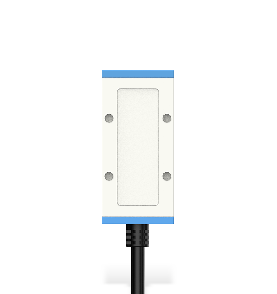 Back view FM550 industrial fixed-mount scanner