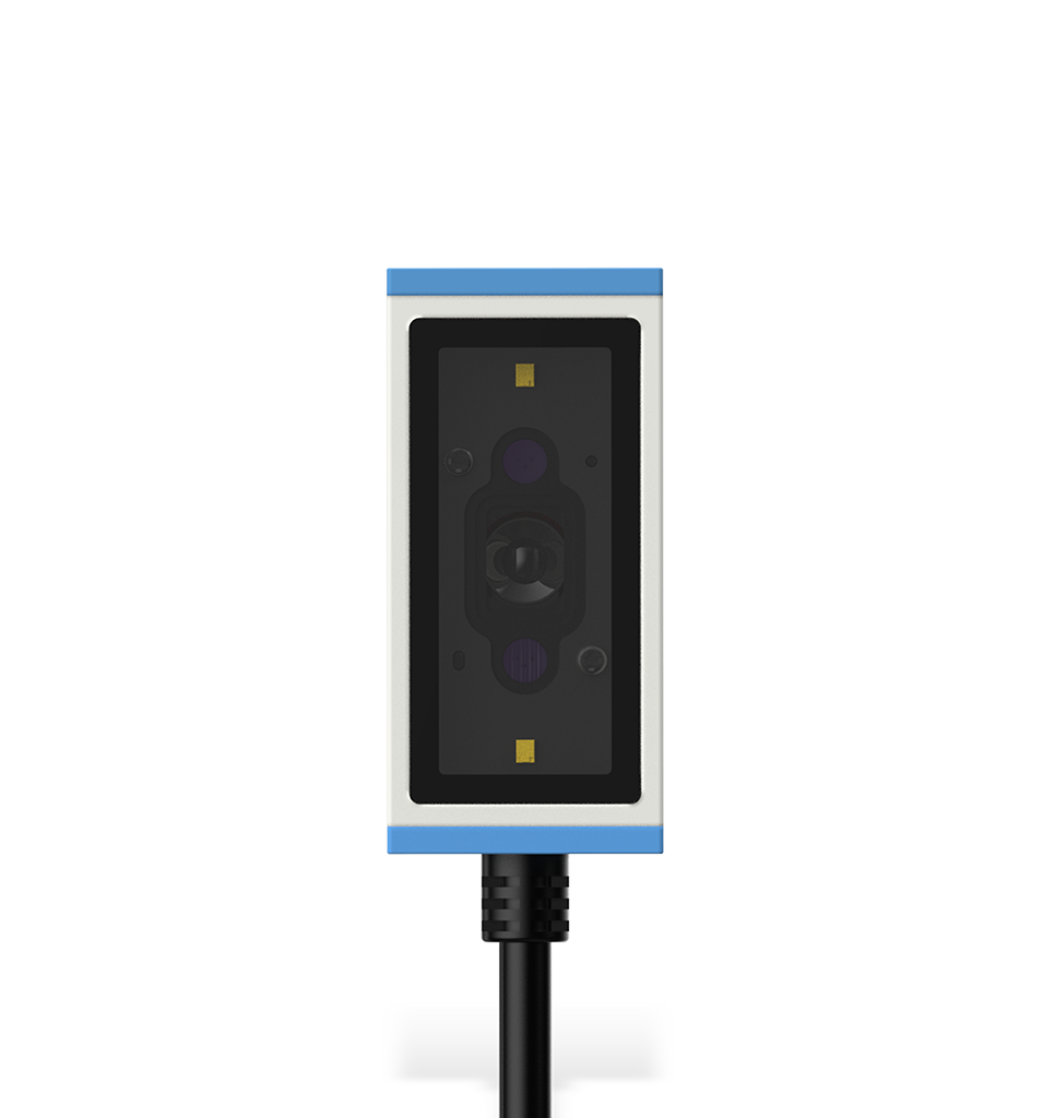 Front view FM550 industrial fixed-mount scanner