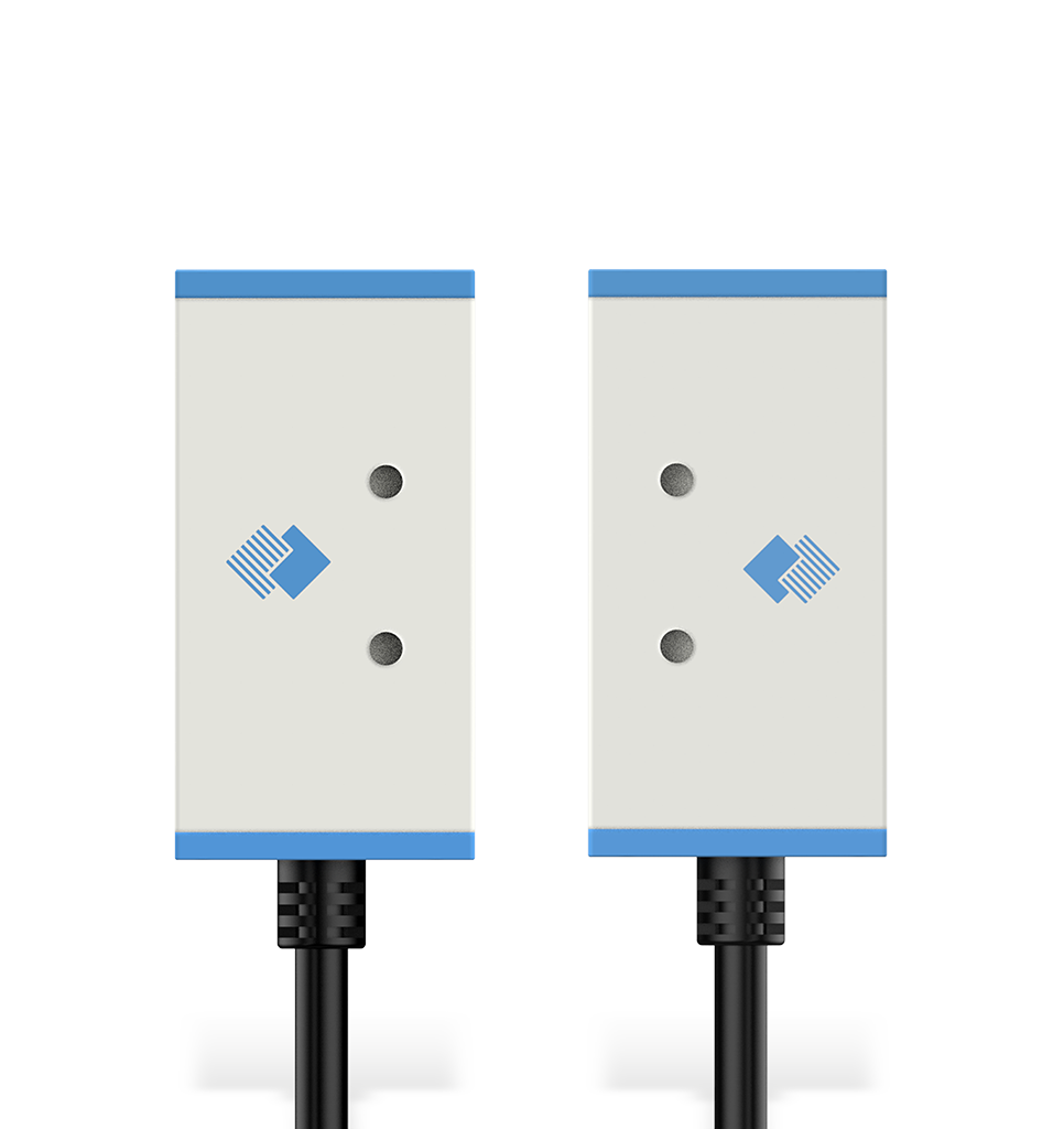 Side views FM550 industrial fixed-mount scanner