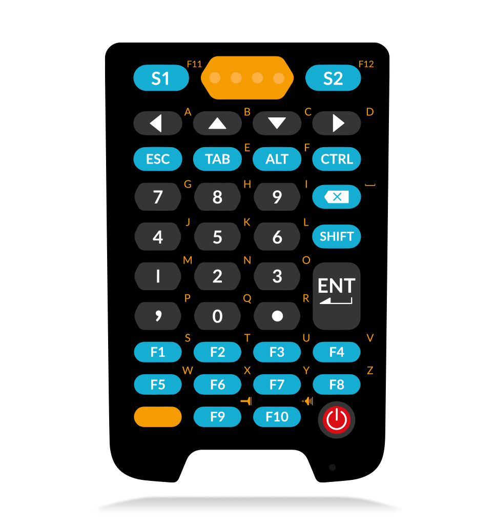 38 keys keyboard N7 Cachalot Pro II mobile computer