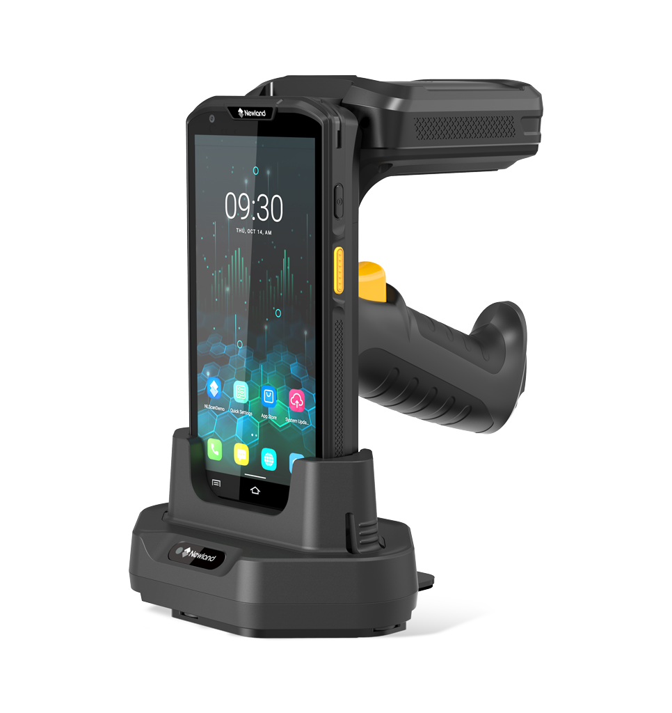 Charging cradle NLS-MCD93-U-01 with mobile computers MT93 Megattera Pro UHF