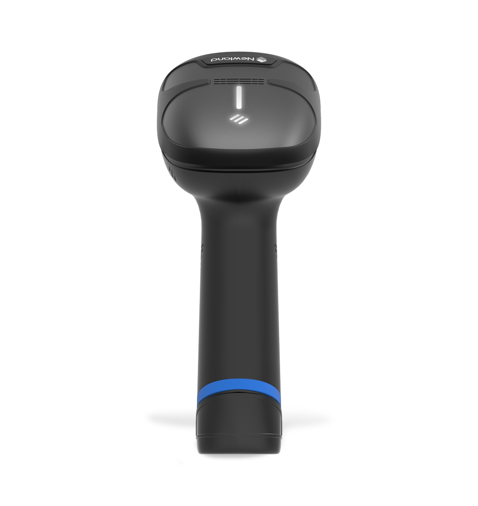 Back view HR55 Salmon BT General Purpose Handheld Scanner