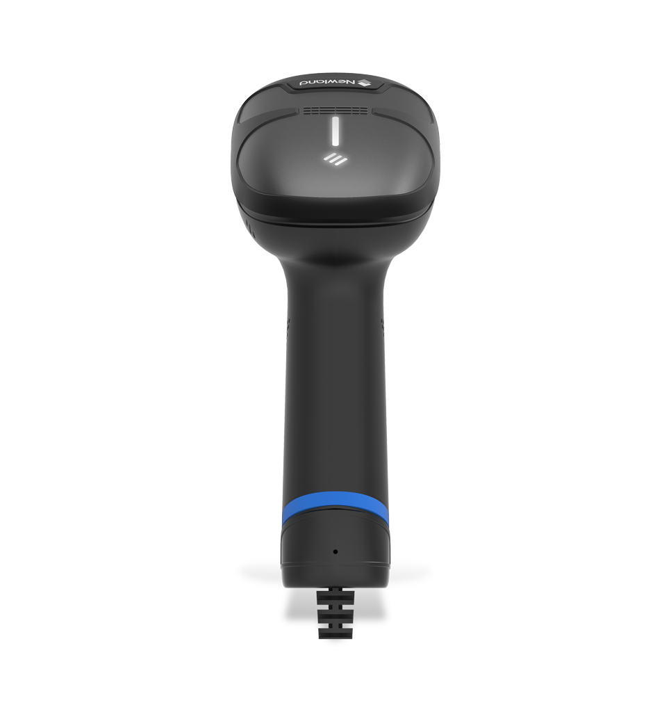 Back view HR33 Marlin AI Corded General Purpose Handheld Scanner