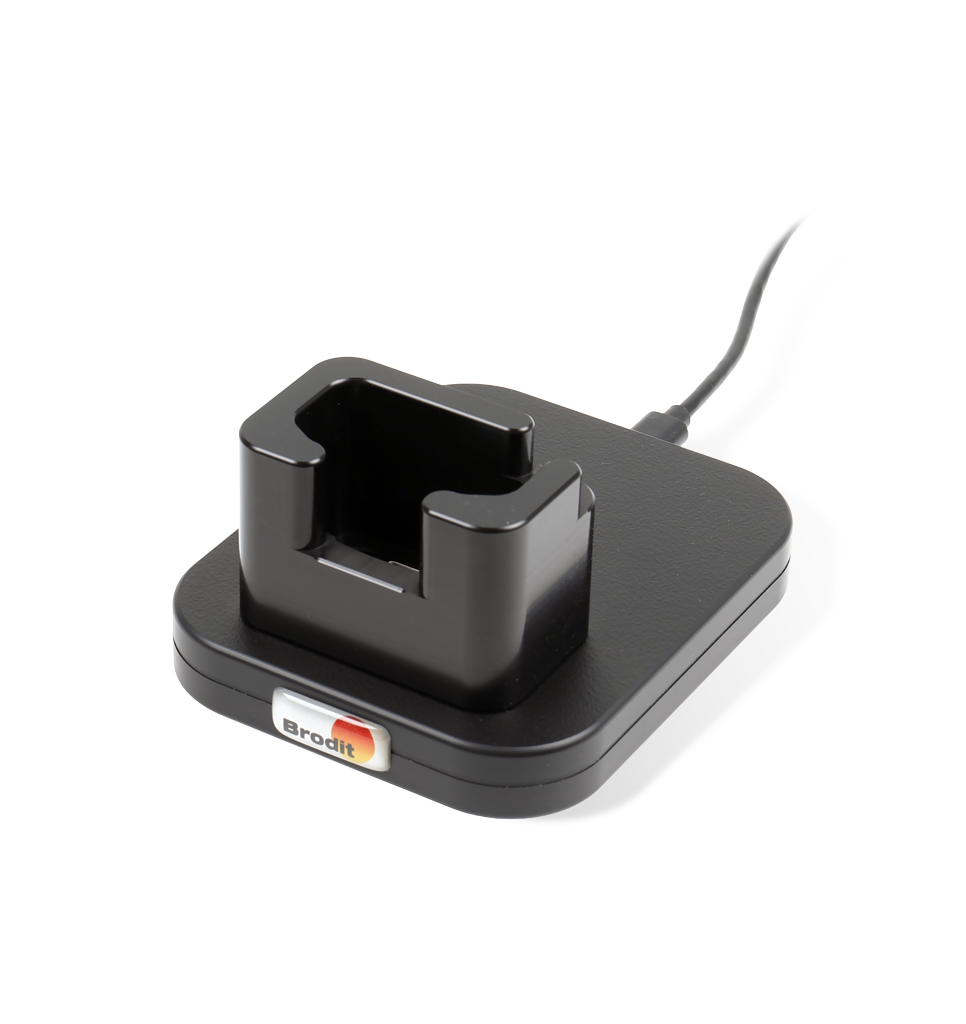 Charging and communication cradle NLS-CCC-BS80-01 for BS80 Piranha Series General Purpose Handheld Scanner