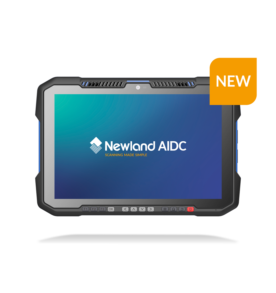 Front view NQuire 10 Trygon Touch Panel Computer with NEW tag
