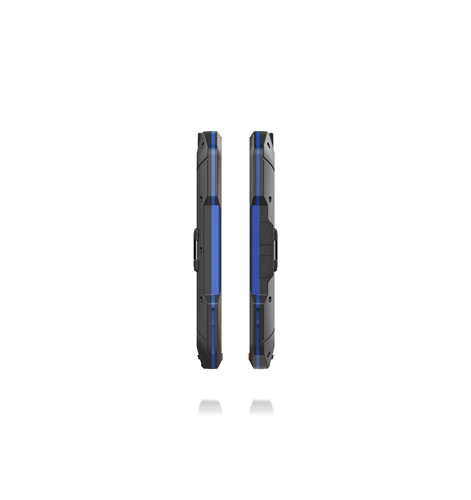 Side views NQuire 10 Trygon Touch Panel Computer Black version