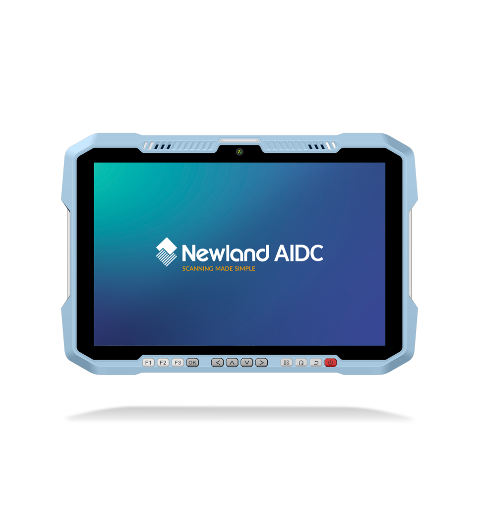 Front view NQuire 10 Trygon Touch Panel Computer White version