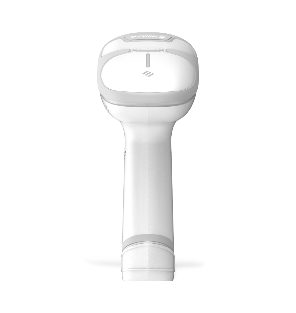 Back view HR33 Marlin AI BT White General Purpose Handheld Scanners