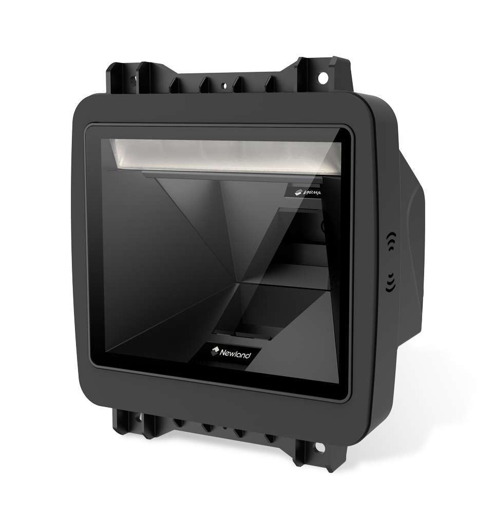 Perspective view FM80 Salmon AI Fixed-Mount Scanner