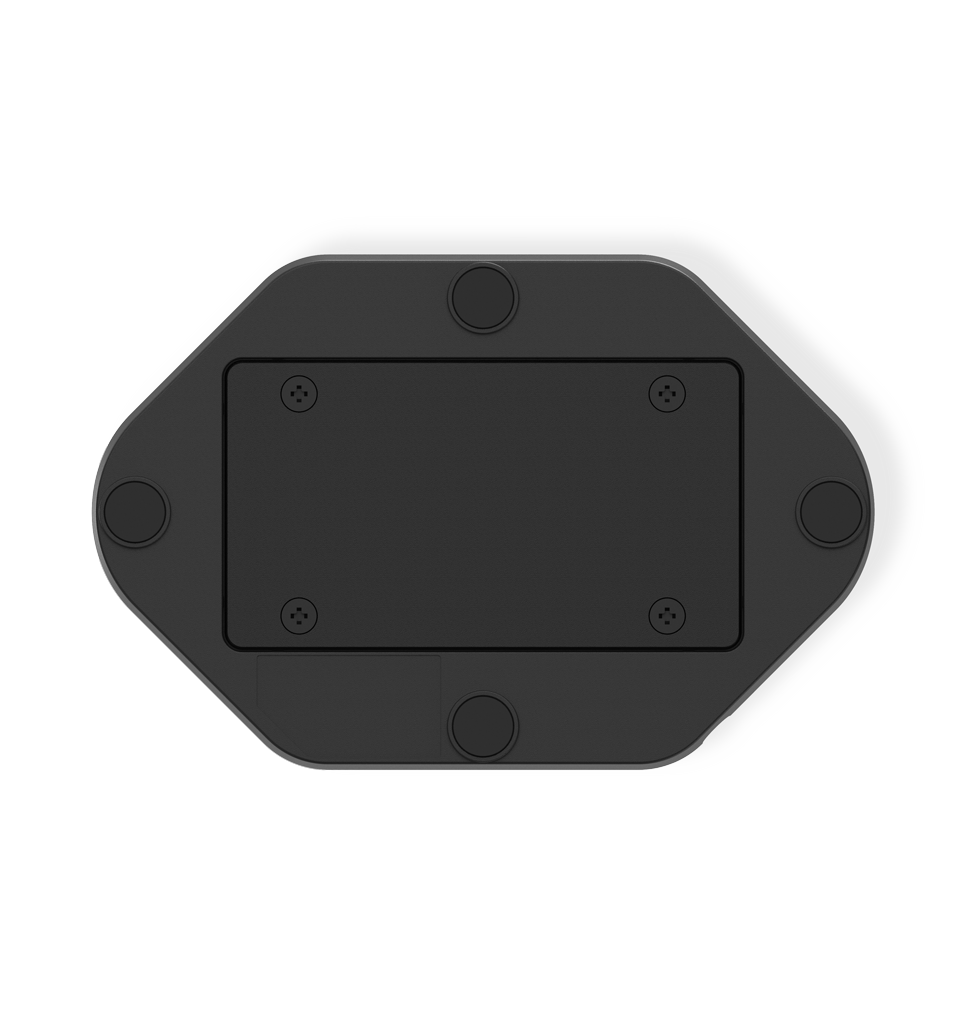 Bottom view NLS-MCD9557-1CC Charging and communication cradle for MT95 Kambur Pro III